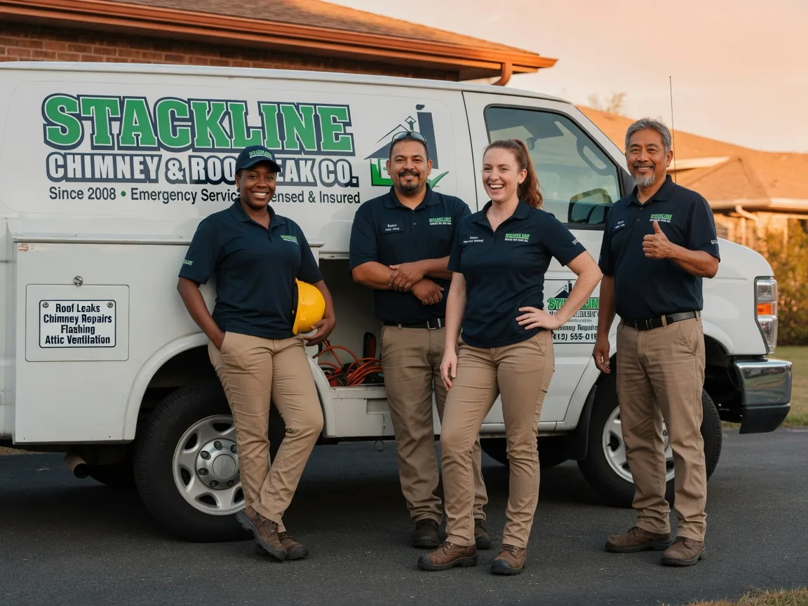 Chimney flashing repair company in Titusville, PA